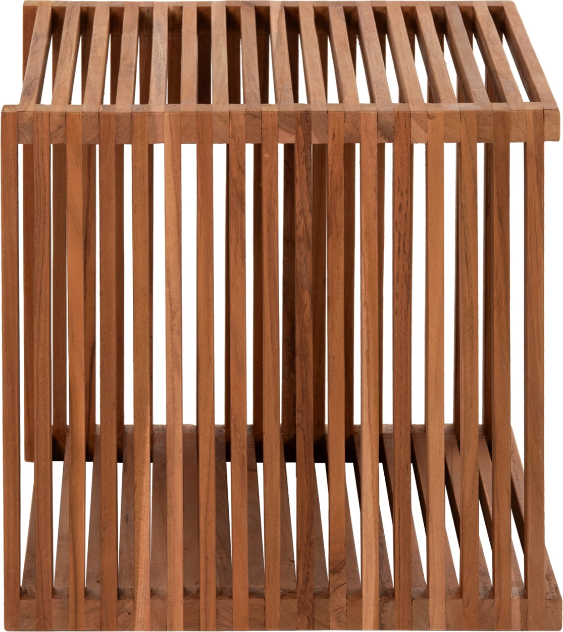 Tavolinë anësore kubike, 1 copë, dru tik, FH9482, 40x40,5x40,5H cm