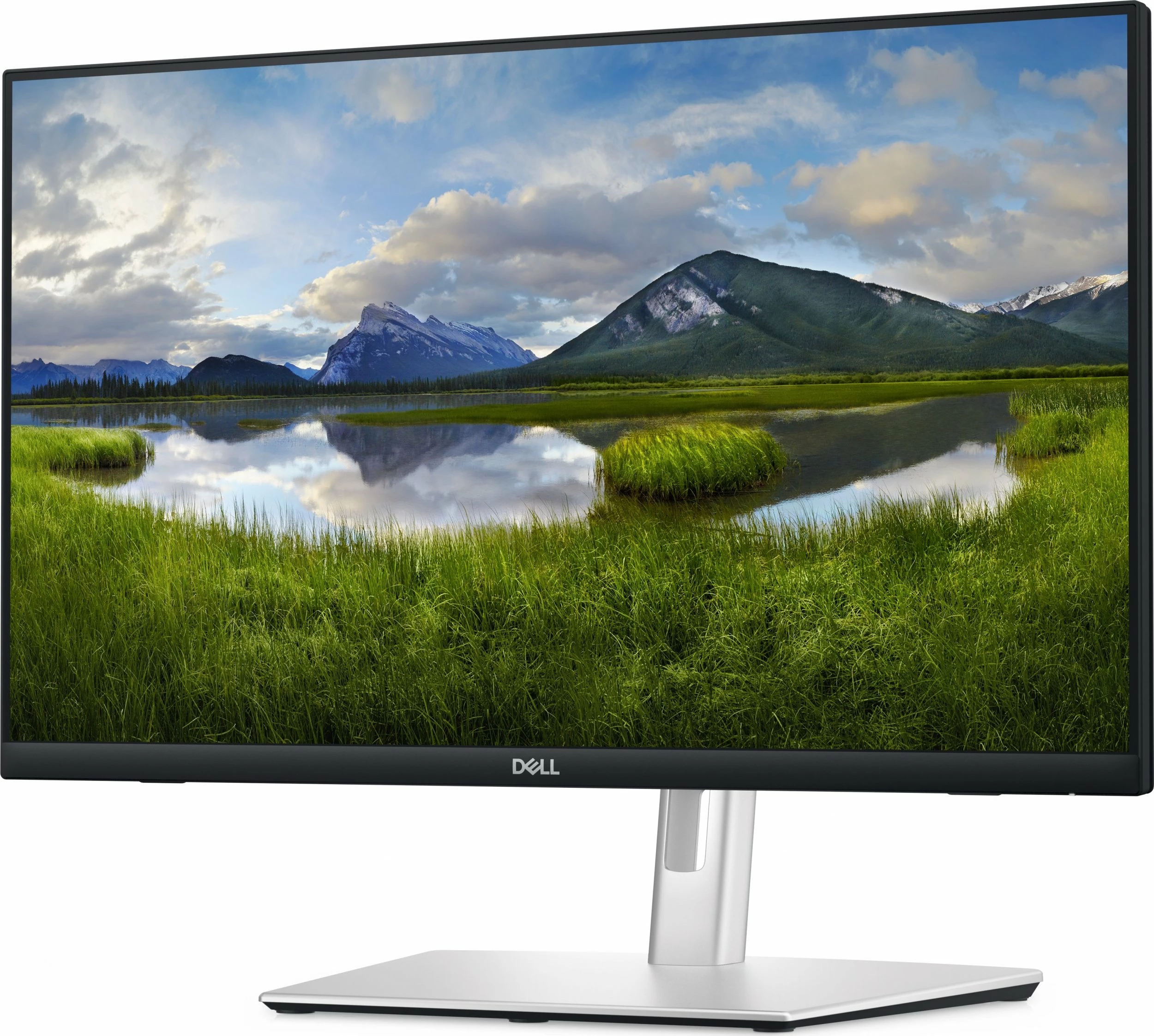 Monitor touch Dell P2424HT (210-BHSK) 23.8\" Full HD, USB-C Hub, zi/argjend