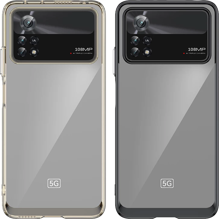 Mbështjellës Hurtel Outer Space Case për Xiaomi Poco X4 Pro 5G, Blu