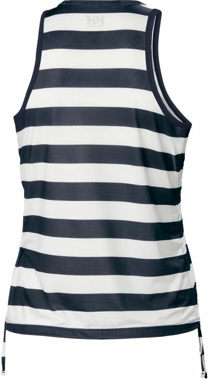 Maiçe për femra Helly Hansen, modeli Siren Tank, me ngjyra të bardha dhe blu deti