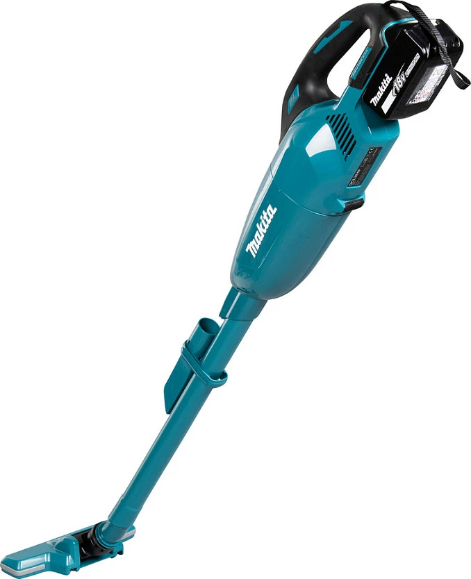 Fshesë me bateri Makita DCL284FZ, 18V Li-Ion, 18000 Pa, e zezë/turkeze