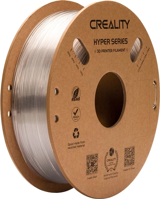 Filament PETG, Creality, Hyper PETG 3301030042, 1.75 mm, 1 kg, i tejdukshëm