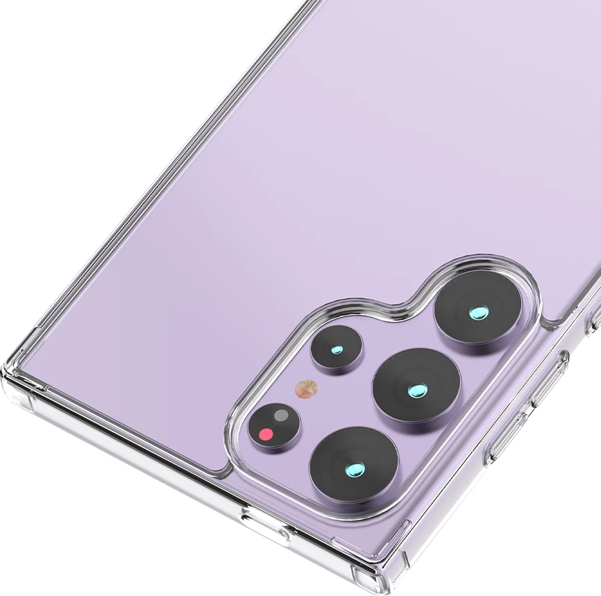 Mbështjellës ONASI Clear Case 1.8 mm për Samsung Galaxy S25 Ultra 5G, transparent