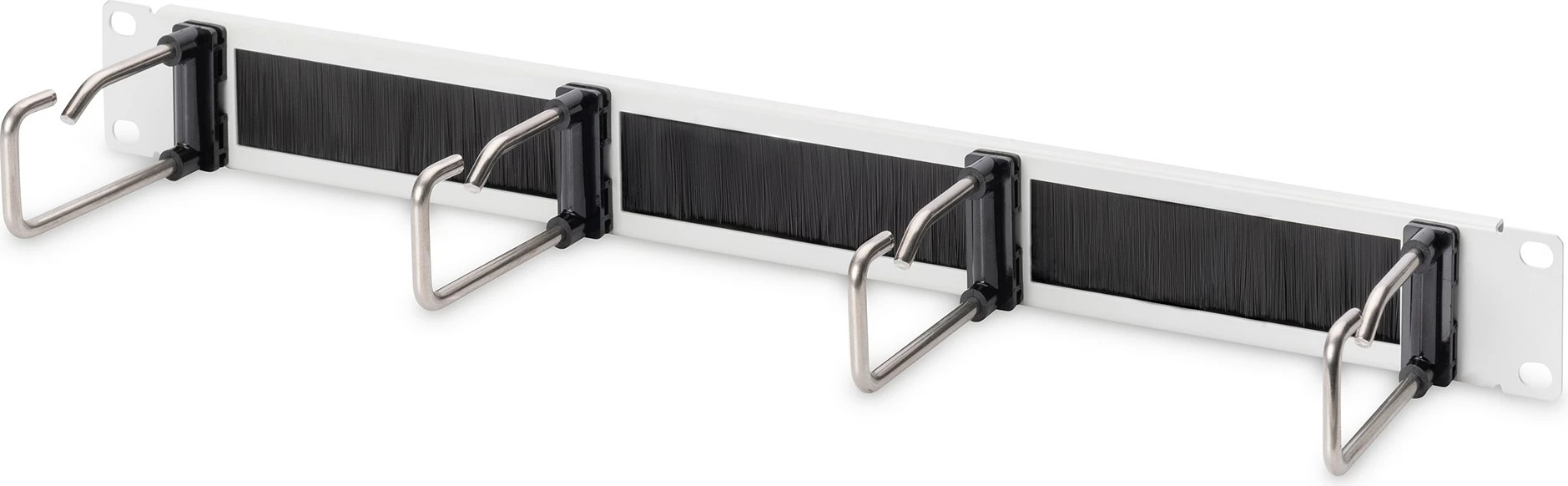 Panel menaxhimi kabllosh Digitus 1U, për kasë 19", çelik, gri