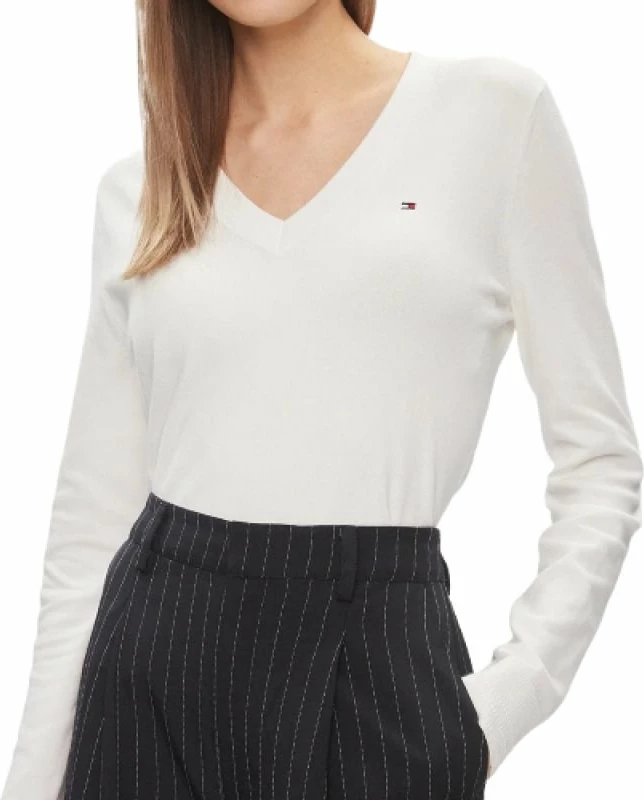 Duks për femra Tommy Hilfiger, ecru