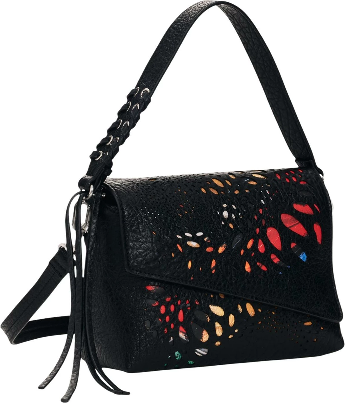 Çantë crossbody Desigual 26WAXP94 për femra, e zezë