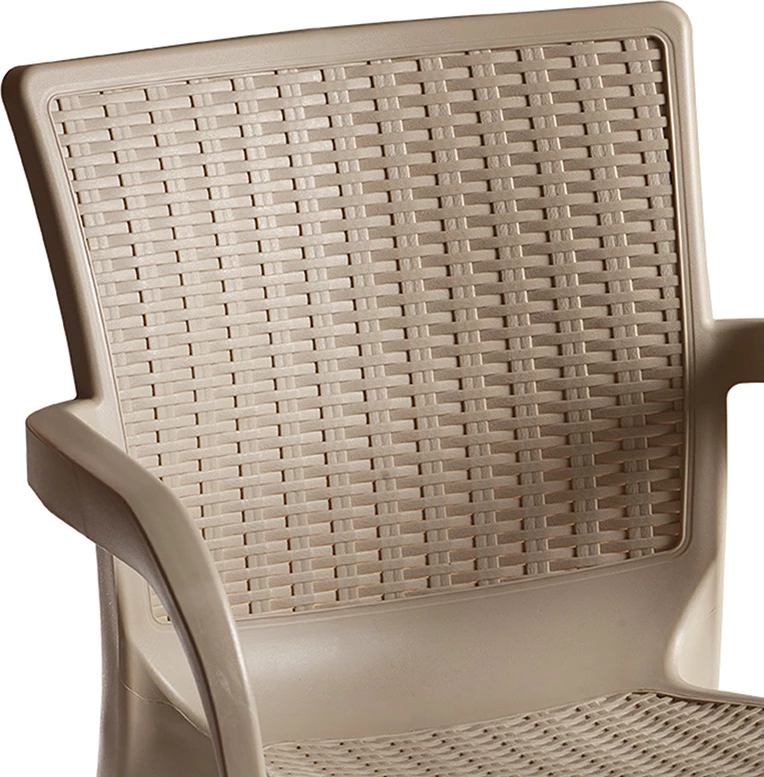 Karrige festive PP ngjyrë kapuçino