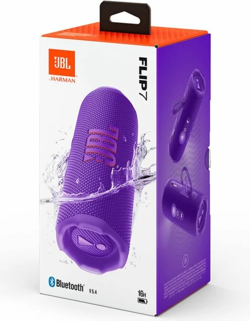 Altoparlant JBL Flip 7 Bluetooth portativ 35W RMS IP68, vjollcë
