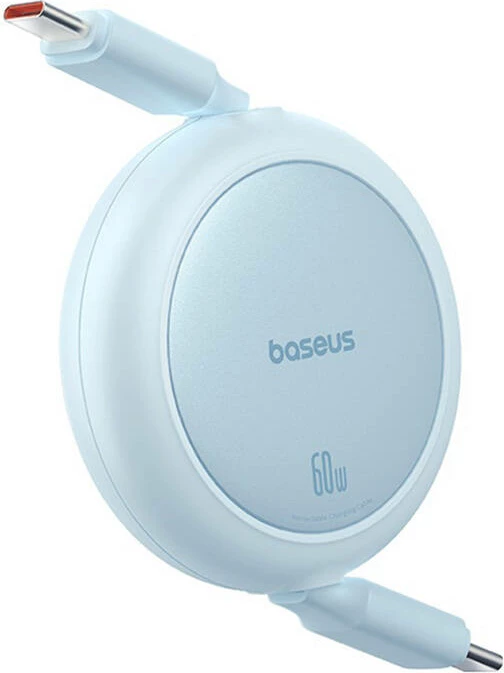 Kabllo USB-C në USB-C Baseus Free2Pull Mini, 1m, 60W, Blu