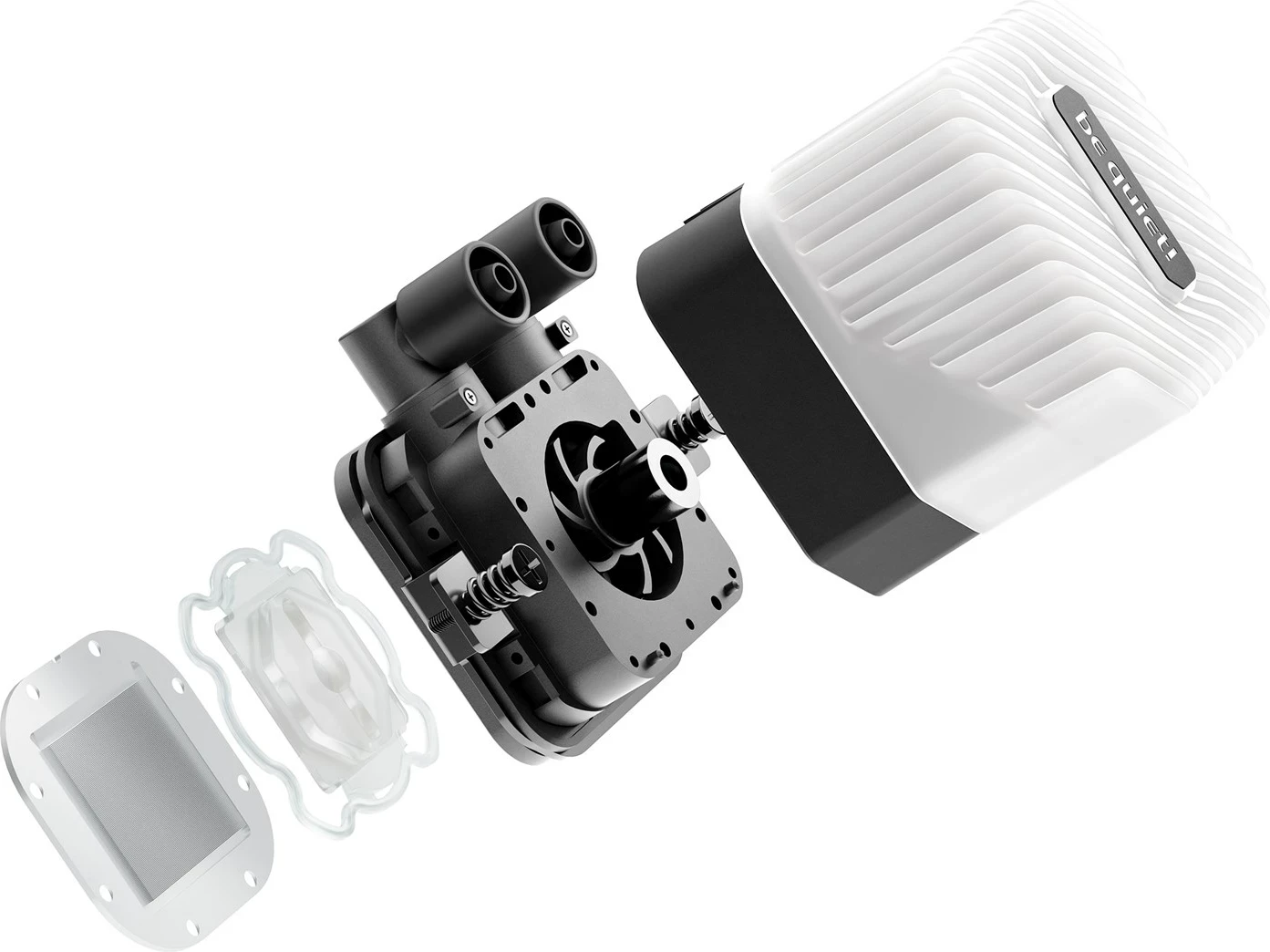 Ftohës uji BE QUIET! LIGHT LOOP 240mm, për procesor, i zi