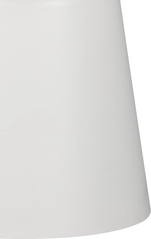 Set tavolinash kafeje Ginoze, metal i bardhë, 2 copë