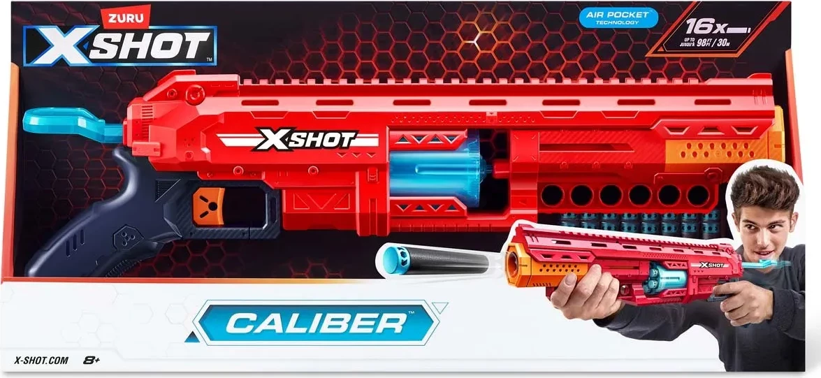 XSHOT 16-Dart Caliber Blaster by ZURU