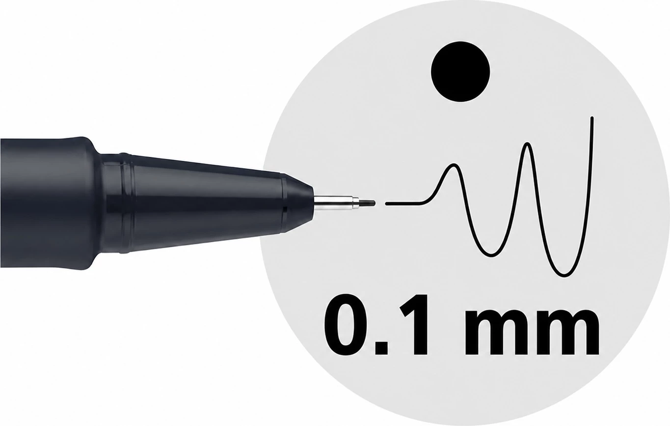 Schneider Pictus 0.1 mm – Fineliner profesional për precizion maksimal