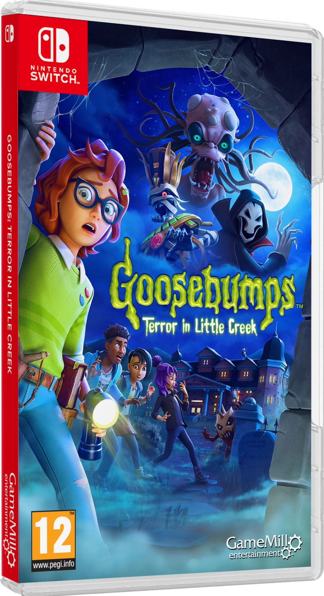 Lojë Nintendo Switch GameMill Entertainment Goosebumps: Terror in Little Creek, PEGI 12