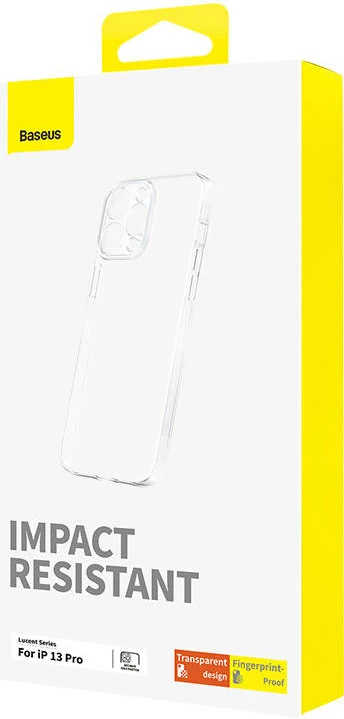 Mbështjellës Baseus OS-Lucent Series për iPhone 13 Pro, transparent