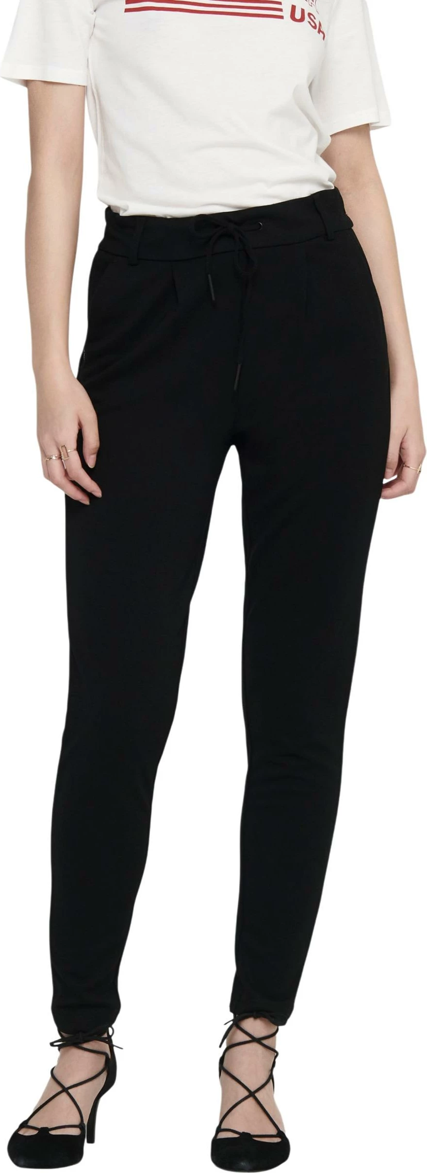 Pantallona sportive për femra Only Poptrash Life Easy Col 15115847, të zeza [Madhësia: XS/30]