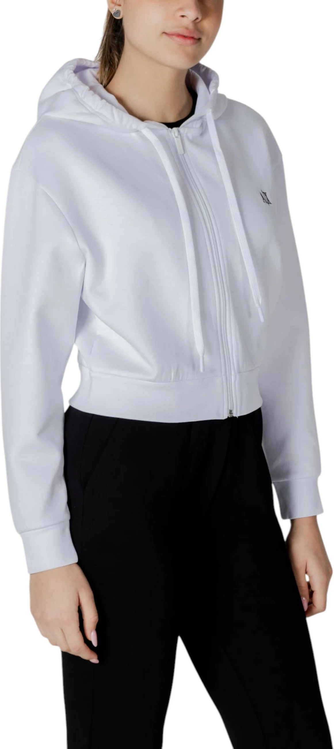 Duks me kapuç për femra Armani Exchange XW000822 AF10818, i bardhë [Madhësia: L]