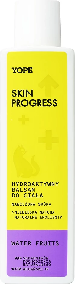 Balsam për trup Yope Skin Progress Hydro-Active Body Balm Water Fruits për femra 200ml