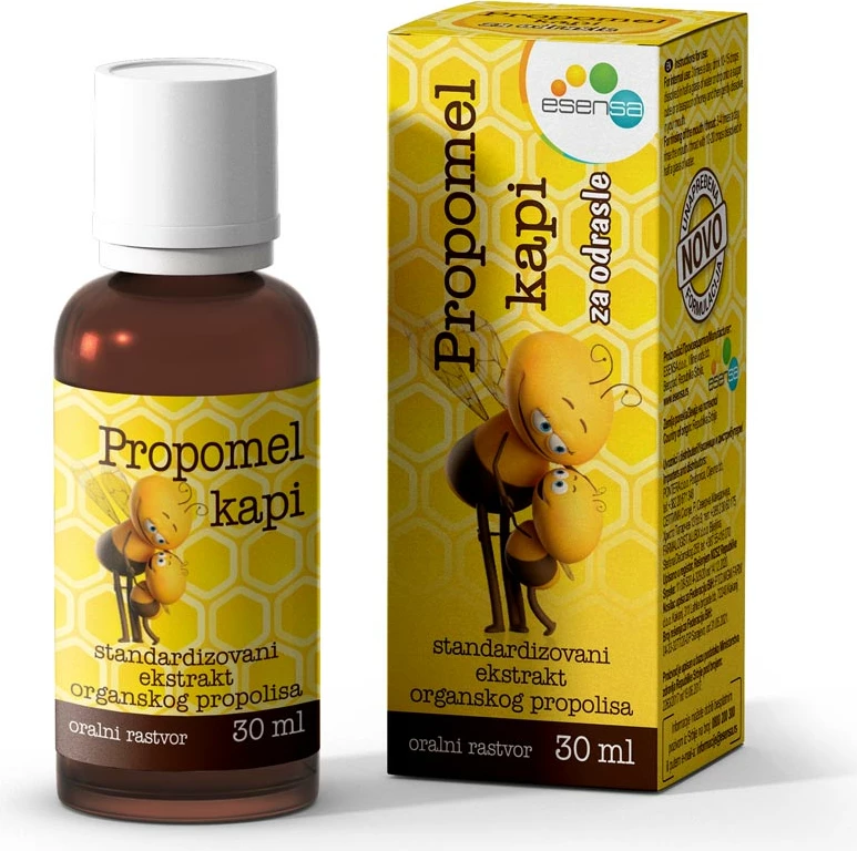 Propomel pika për të rritur- Forcon imunitetin, lehtëson ftohjet dhe infeksionet respiratore.