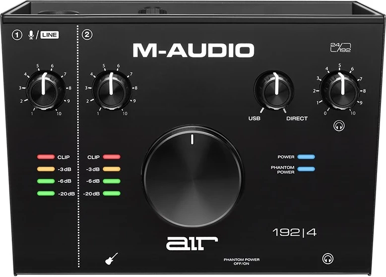Interfejsi i regjistrimit M-AUDIO AIR 192|4 Vocal Studio Pro, i zi