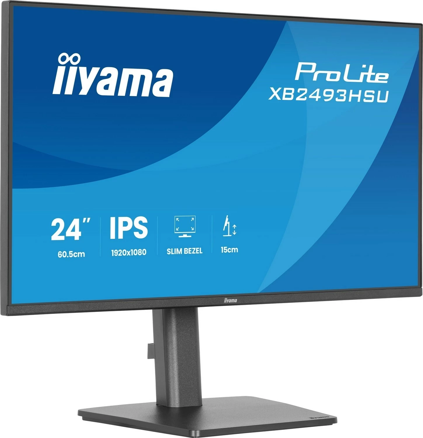 Monitor iiyama ProLite XB2493HSU-B1, 23.8 inch, Full HD, IPS, HDMI, DisplayPort, USB, e zi