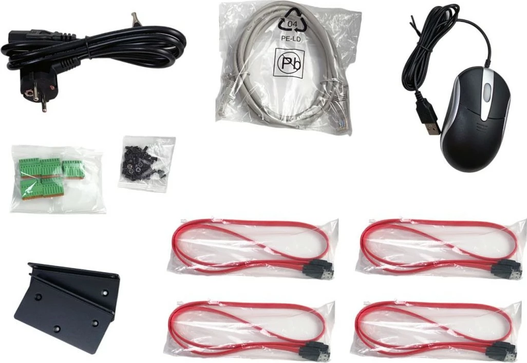 NVR Level One NVR-0411, 32 kanale, PoE, 10TB, zi/gri