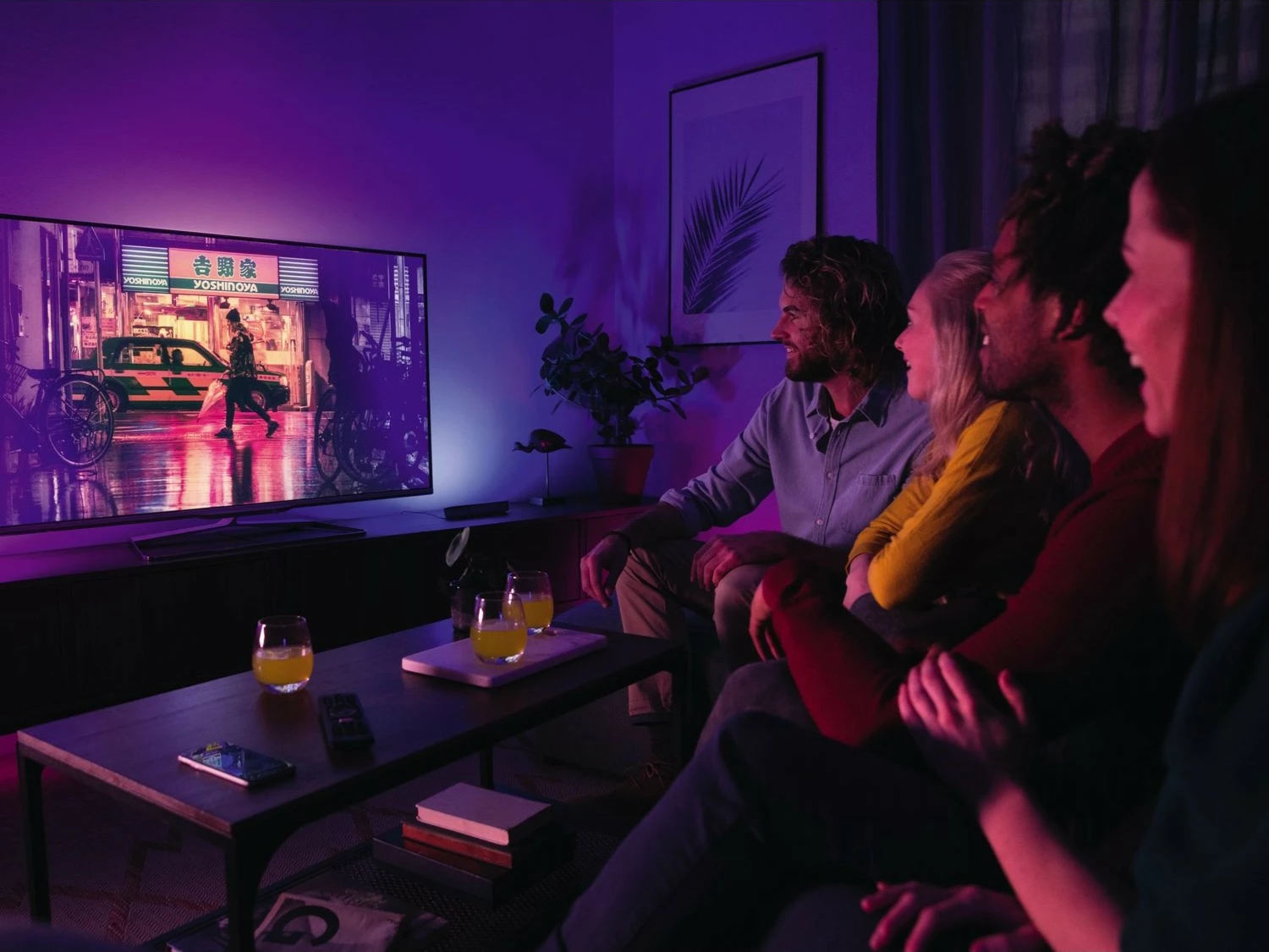 Dritë e zgjuar Philips Hue Play, dy pako, LED, Bluetooth, e bardhë