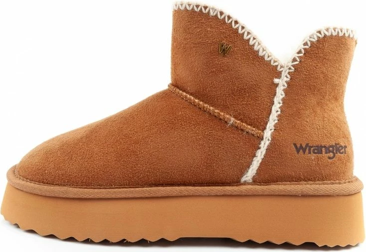Çizme të shkurta për femra Wrangler, kafe [Madhësia: 36]