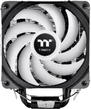 Ftohës ajri Thermaltake UX200 SE ARGB, 12 cm, ndriçim LED, i bardhë/zi