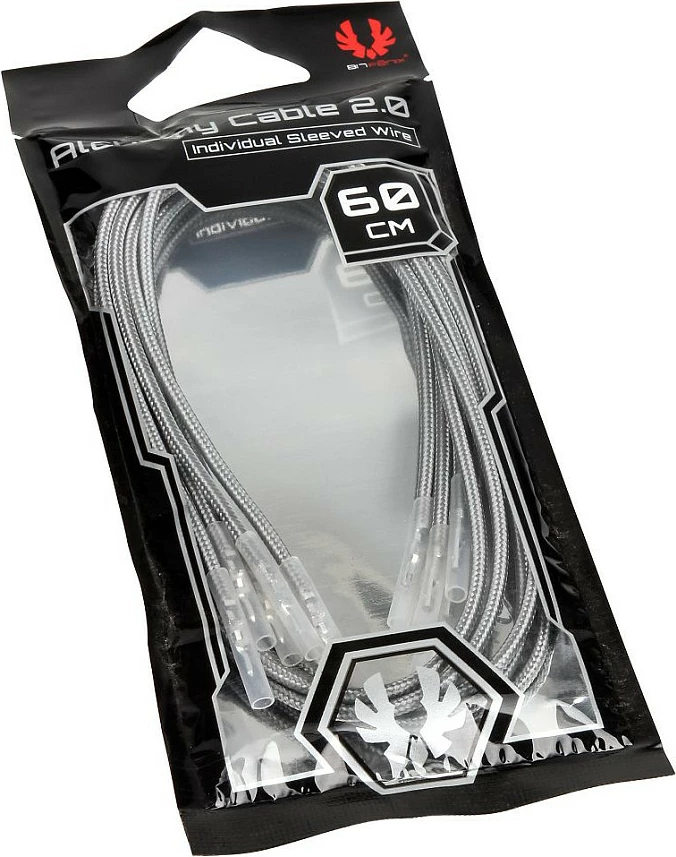 Kabllo PSU BitFenix Alchemy 2.0, 5 copë x 60cm, gri