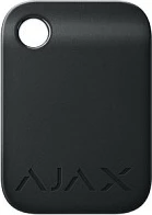 Tag NFC Ajax Tag, 13.56 MHz, 3 copë, i zi