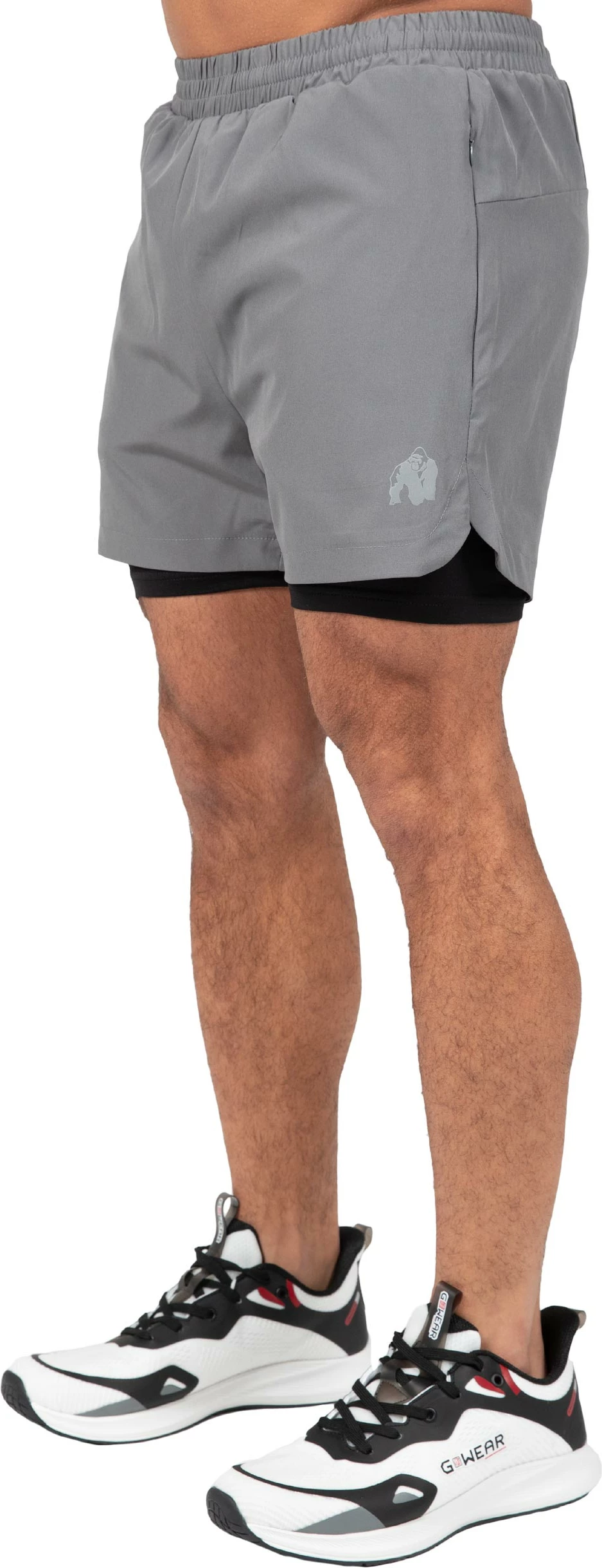 Shorce për meshkuj 2-në-1, nga Gorilla - të zeza