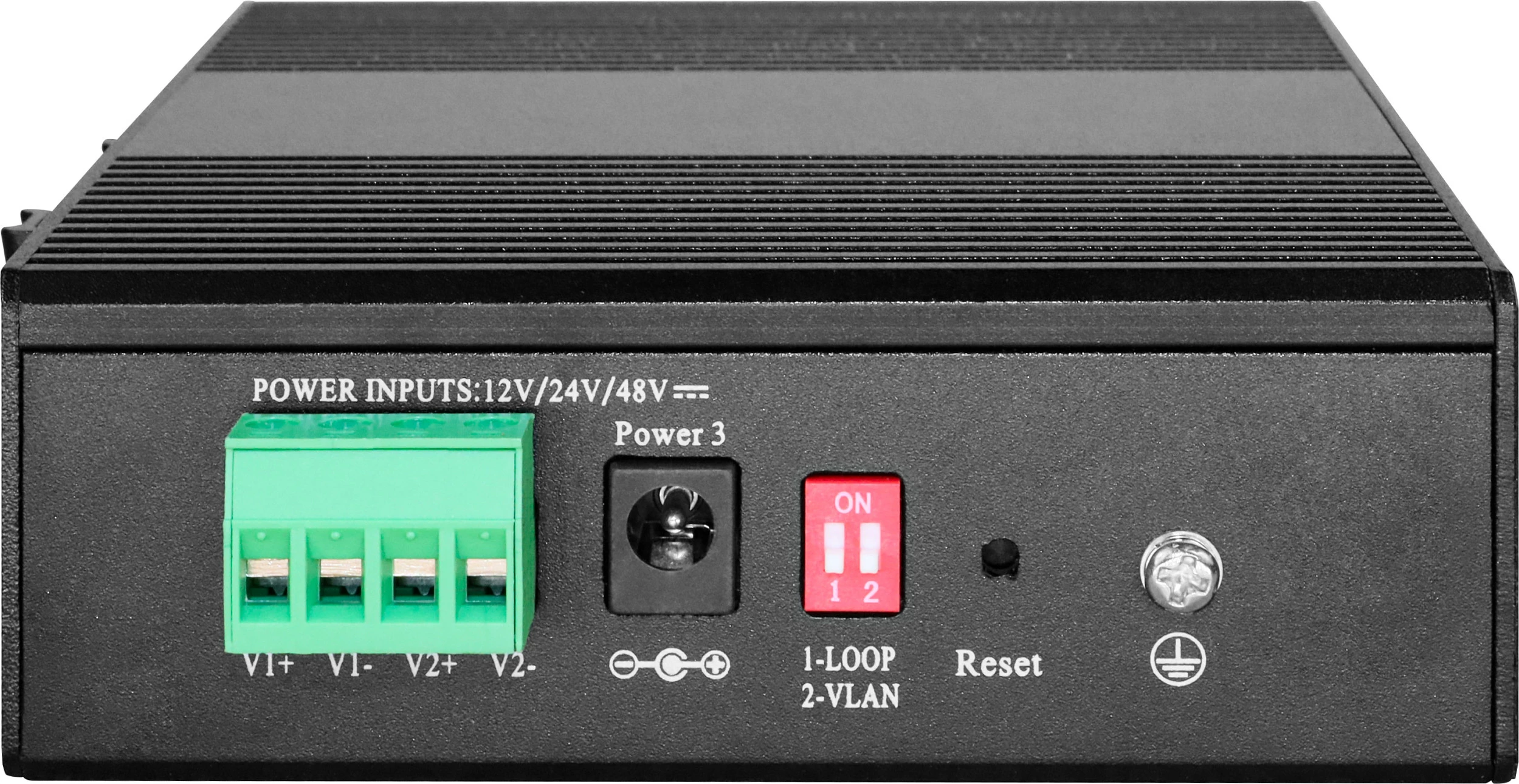 Switch industrial LevelOne IGS-2108 Hilbert, 8-Port Gigabit Smart Lite, DIN-rail, fanless, i zi