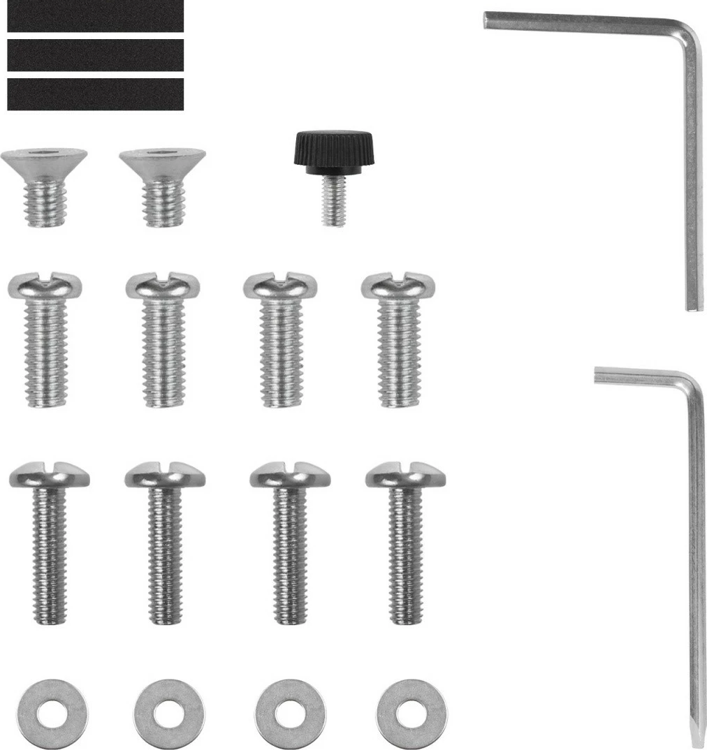 Mbajtës monitori, Maclean MC-133, 17-32", 2-10 kg, rrotullim 180°, anueshmëri 45°, VESA 75x75/100x100, tavoline, zi