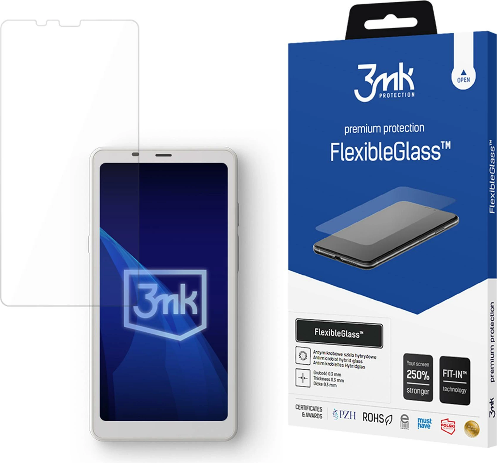 Xham mbrojtës hibrid 3mk FlexibleGlass për Onyx Boox Palma 2