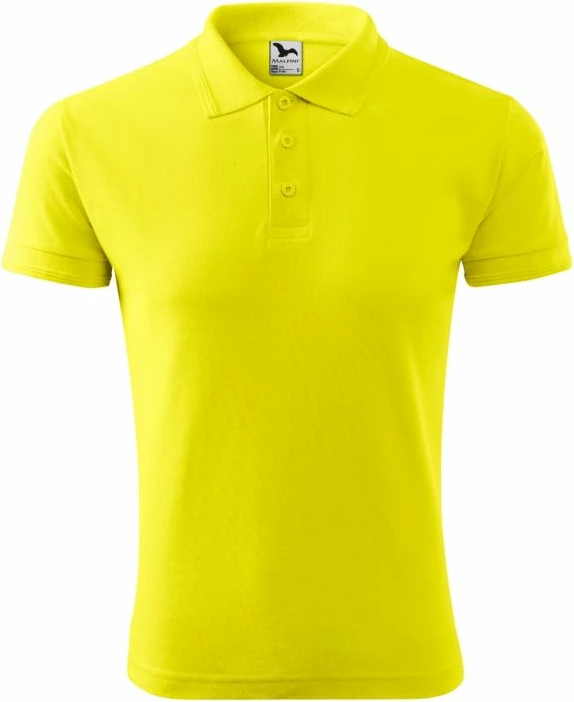 Polo maicë Adler për meshkuj, e verdhë