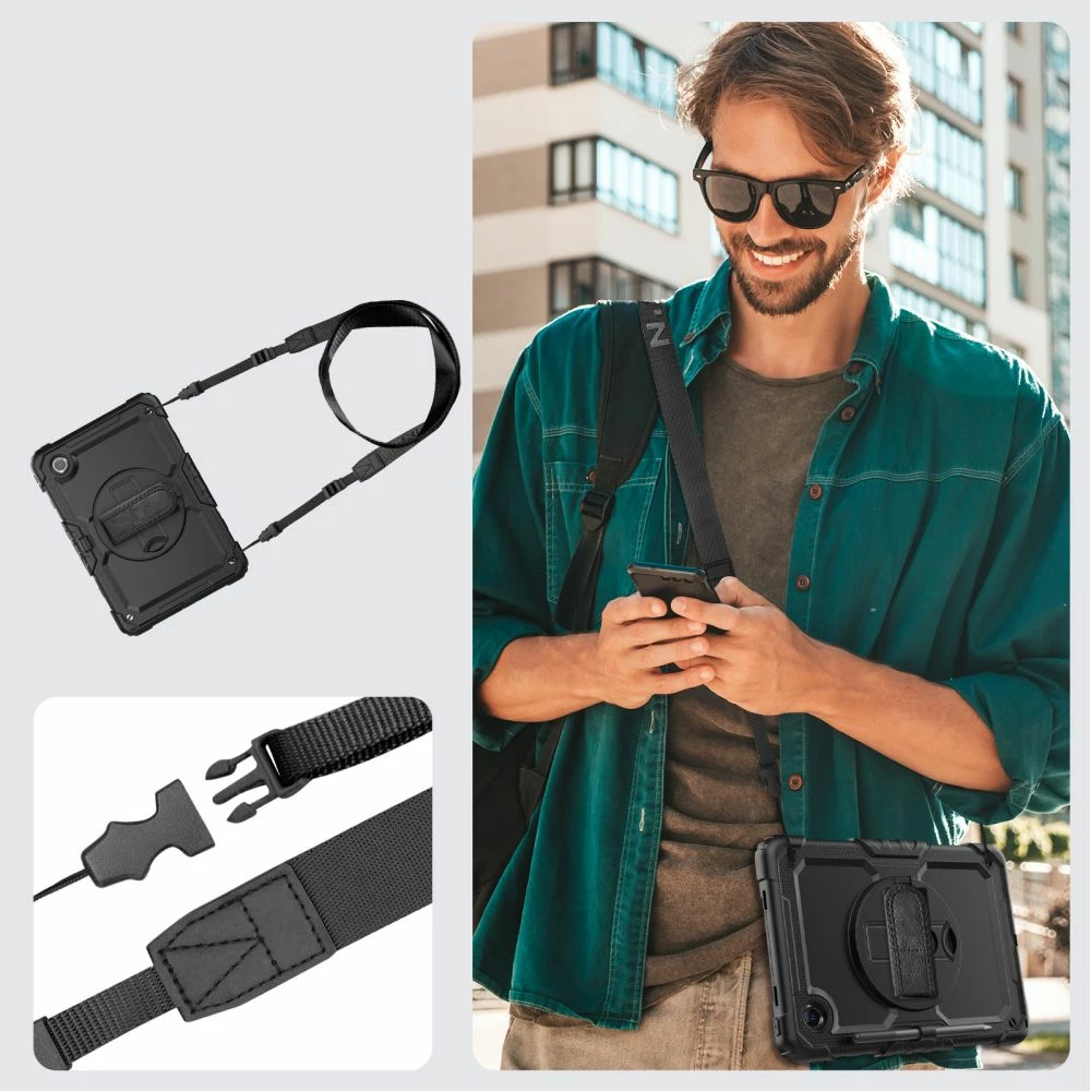 Mbështjellës Tech-Protect Solid360 për Lenovo Tab M11 11.0 TB-330, i zi