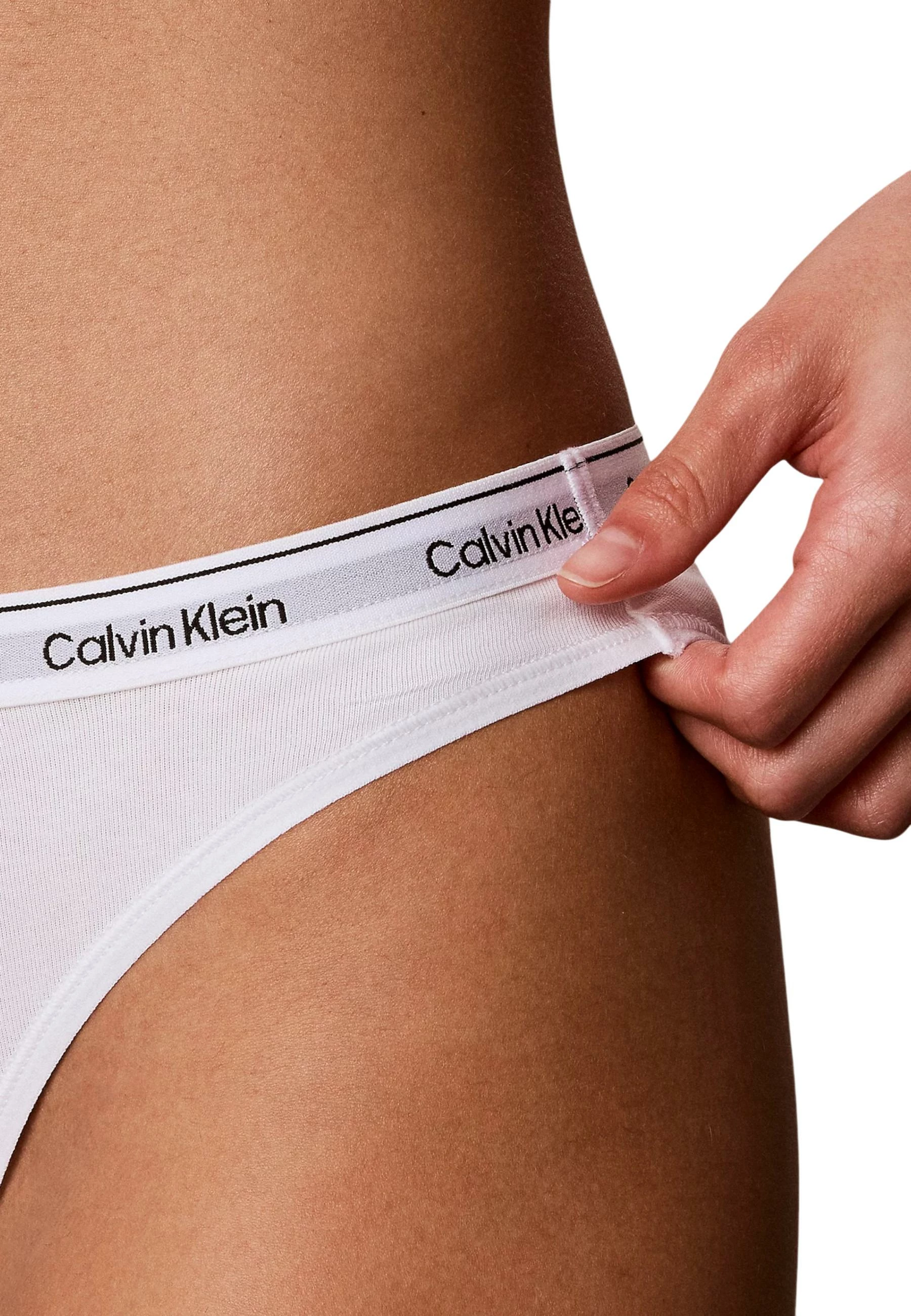 Të brendshme bikini për femra Calvin Klein Underwear LV00QD5207 3PK, të zeza/të bardha [Madhësia: L]