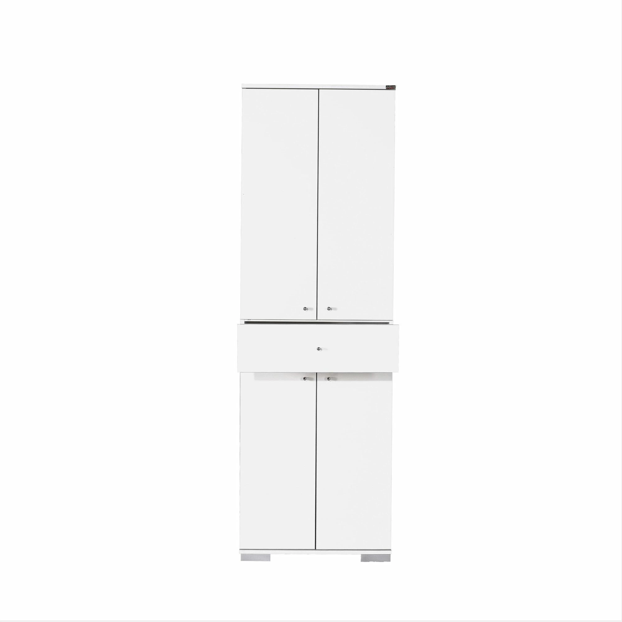 Dollap multifunksional, ngjyrë e bardhë, Hanah Home, Adr-441-Pp-1