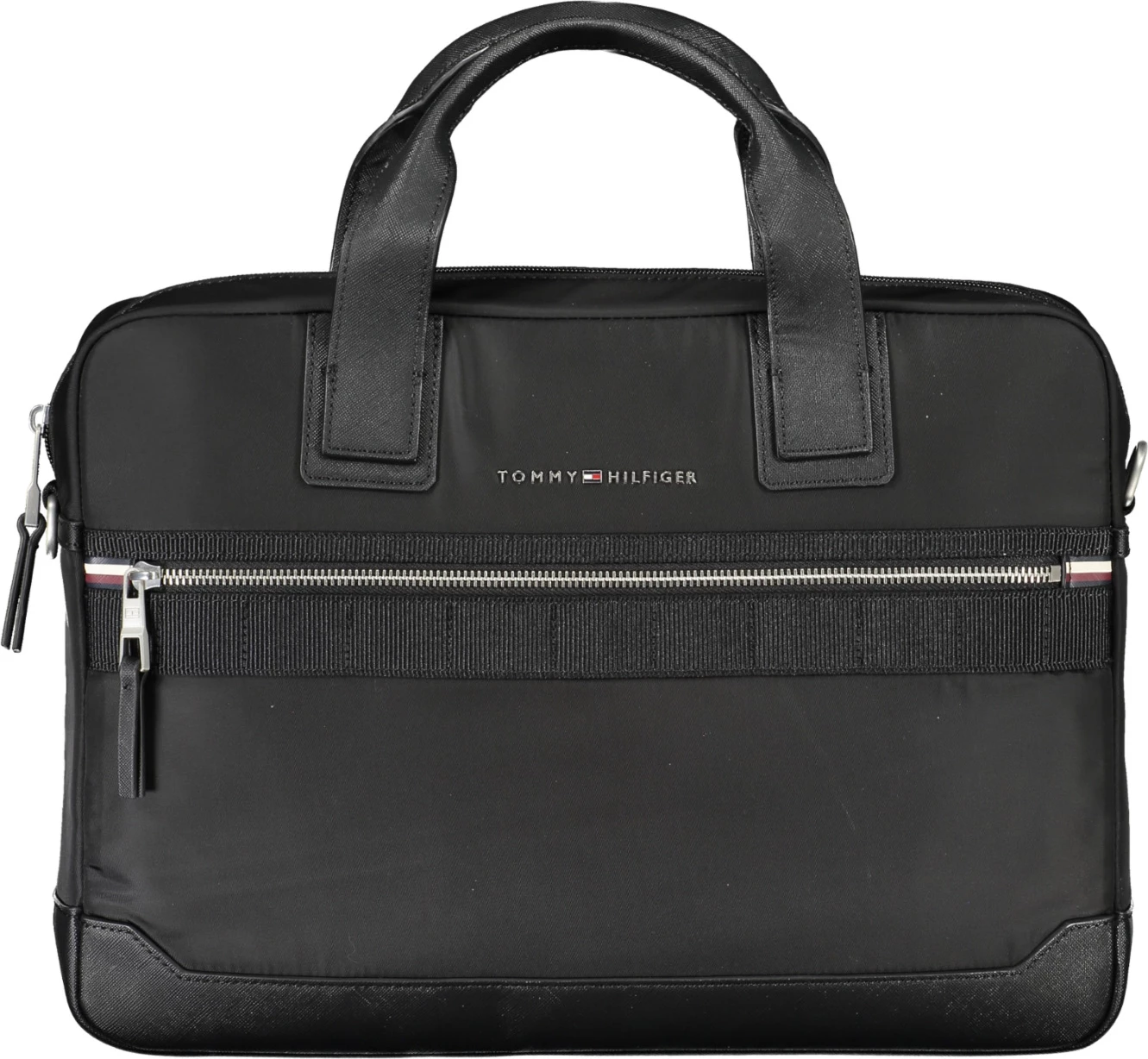 Çantë zyre Tommy Hilfiger për meshkuj, e zezë