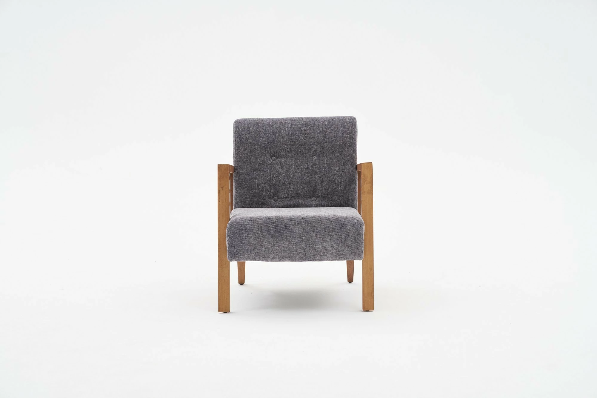 Karrige Wing Atelier del Sofa, Kemer, ngjyrë gri