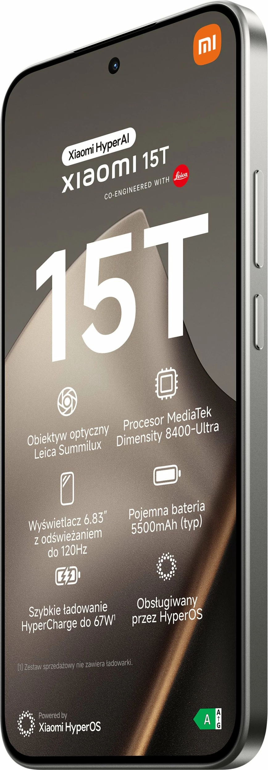 Celular Xiaomi 15T (MZB0KYHEU) 5G 12GB/512GB Gri