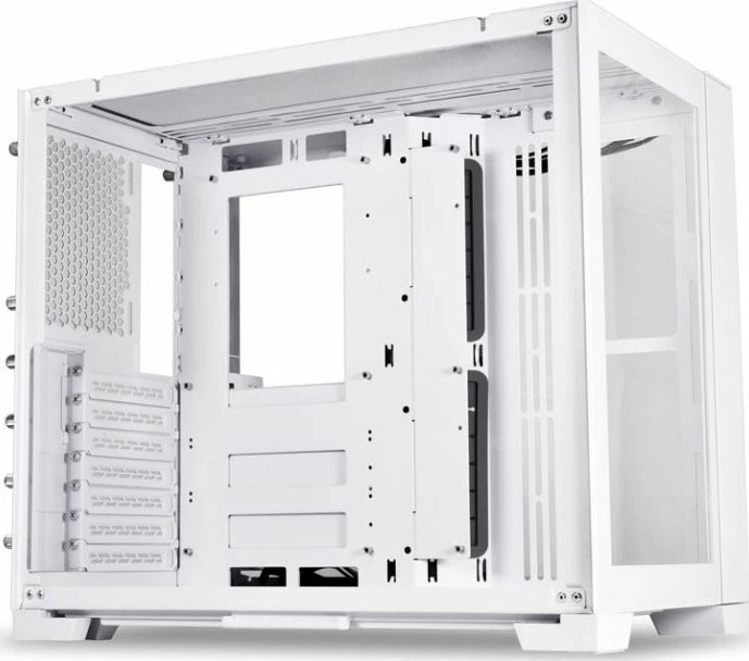 Kasë Lian Li O11 Dynamic Mini Snow Edition, Midi Tower, ATX/mATX/Mini-ITX, e bardhë