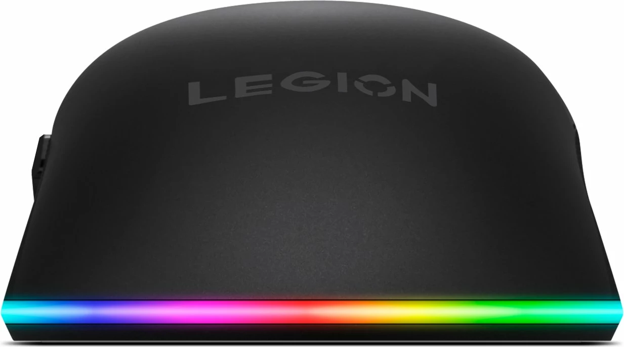 Maus Lenovo Legion M220 (GY51U28359), 5000 DPI, RGB, tri-mode 2.4GHz/Bluetooth/USB, e zezë
