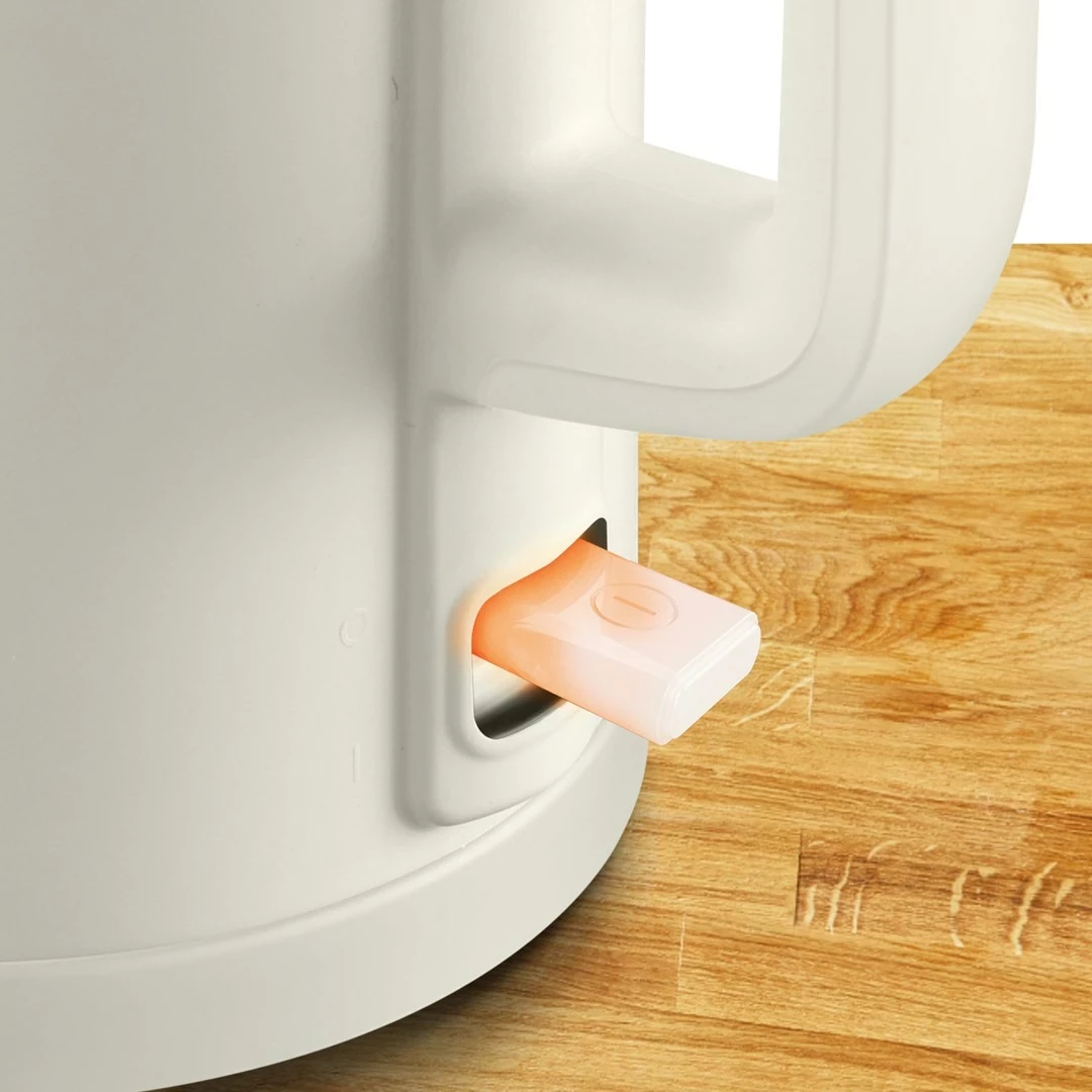 Ibrik elektrik Tefal KO140AE0, 1.5 L, 1500 W, Bardhë