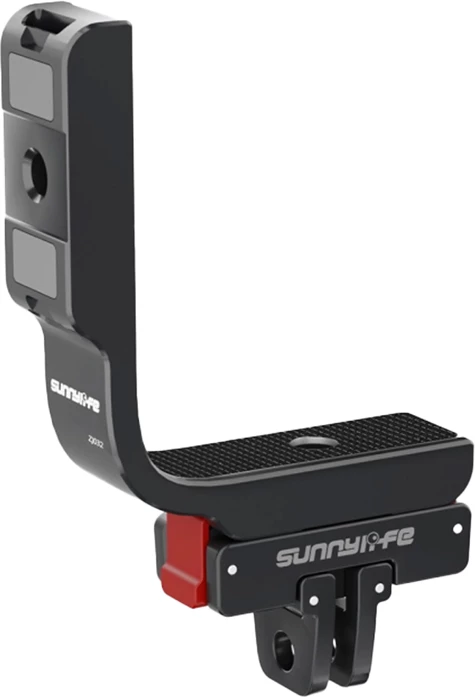 Mbajtëse L-tip për kamerë, Sunnylife OS-ZJ032, për DJI Osmo 360, alumini, me adapter magnetik