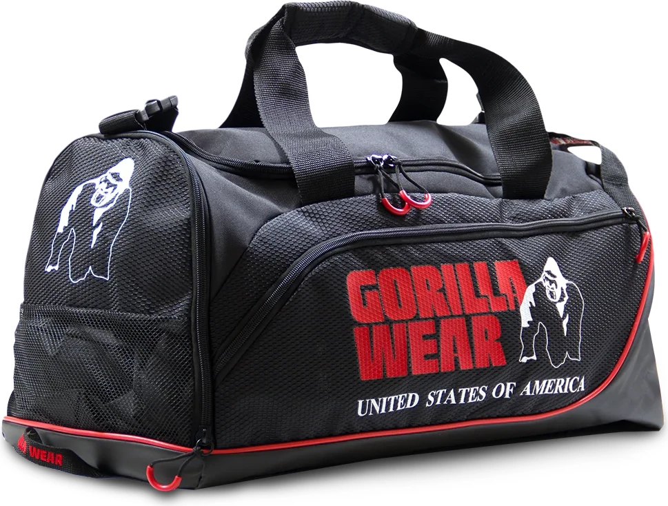 Jerome Gym Bag - Black/Red