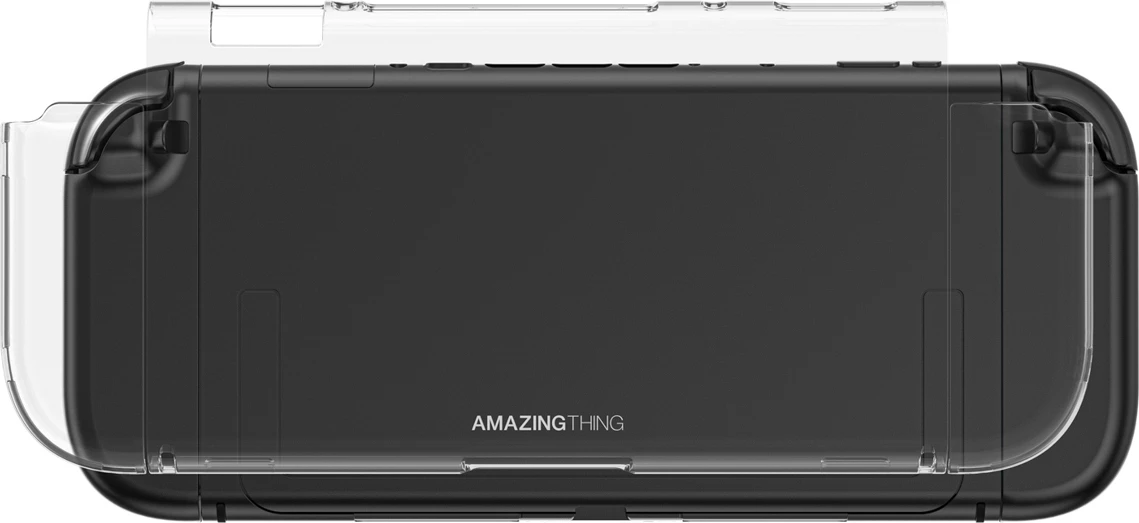 Mbështjellës AmazingThing PlayShield Bare Case për Nintendo Switch 2, Transparent