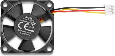 Ventilator aksial DeLOCK 35x35x10 mm, 12V DC, 3-pin, 4800 RPM, i zi