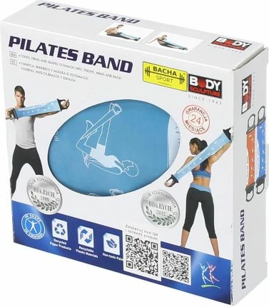 Shirit Pilates me doreza Yakimasport, ngjyrë blu